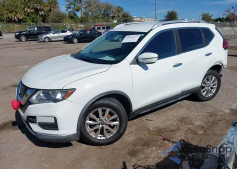 2017 Nissan Rogue Sv z USA, uszkodzony, nr VIN KNMAT2MT7HP598246